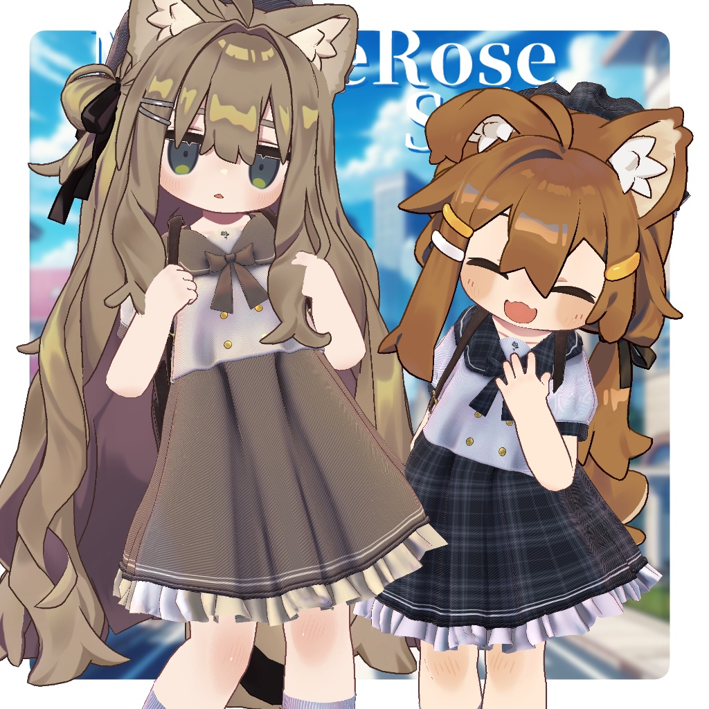 【複数アバター対応】マリンローズ・セーラー #MarineRoseSailor