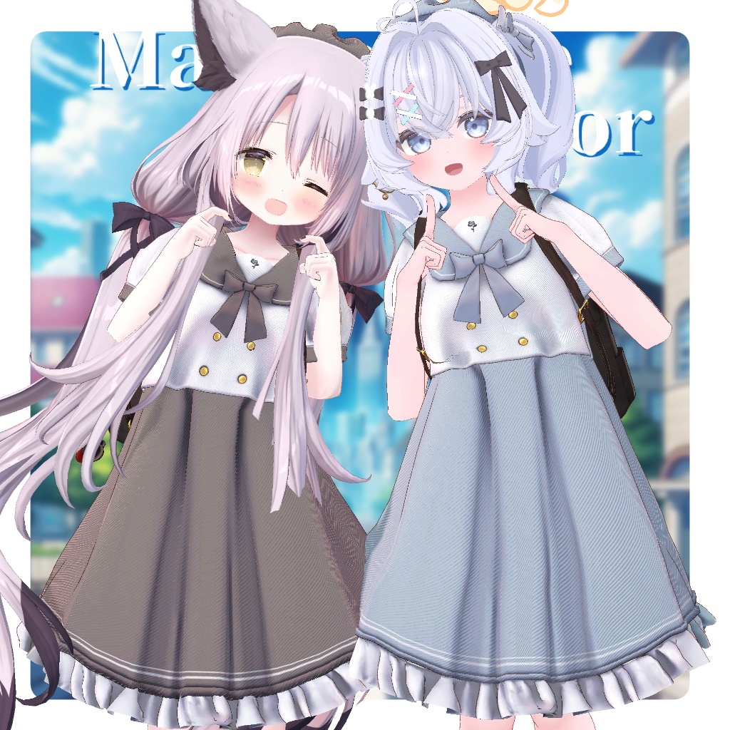 【複数アバター対応】マリンローズ・セーラー #MarineRoseSailor