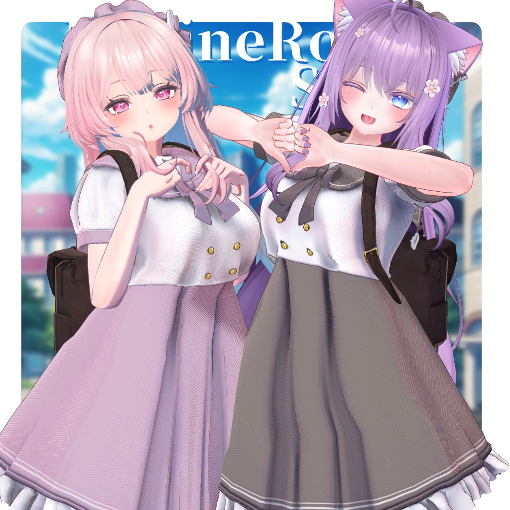 【複数アバター対応】マリンローズ・セーラー #MarineRoseSailor