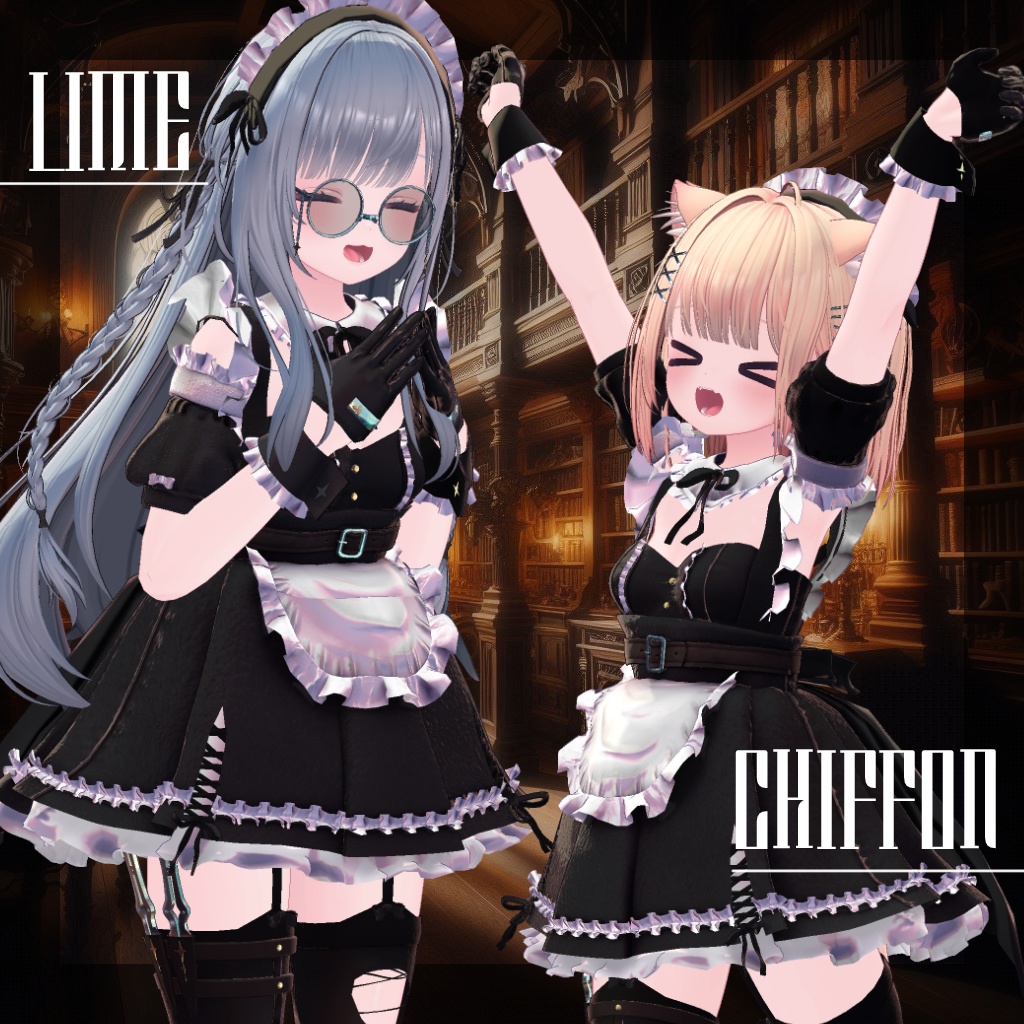 【10アバター対応】ヴァルキリーメイド #ValkyrieMaid