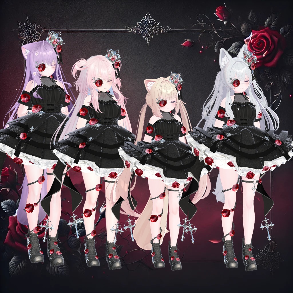 【9アバター対応】ヴァンパイアスカーレット #VampireScarlet