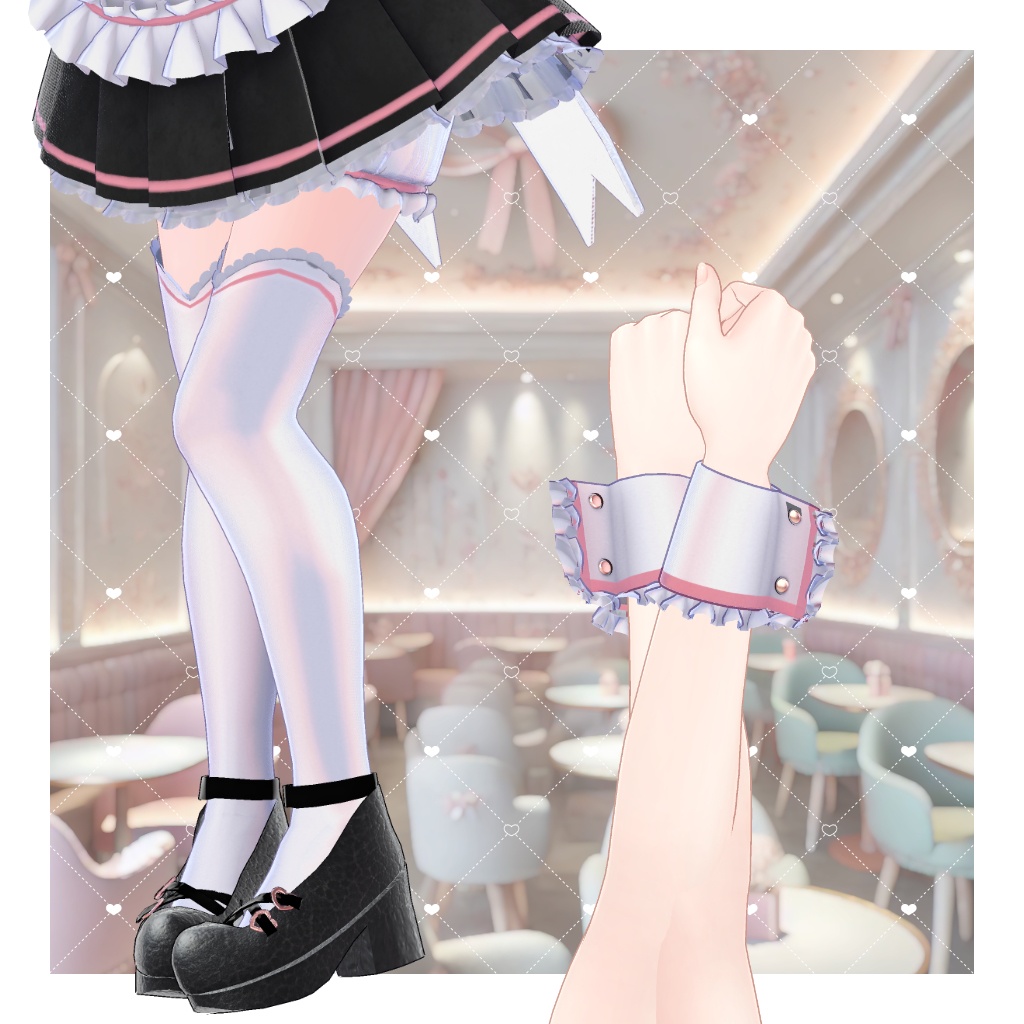 【17アバター対応】 メルティホイップ #MeltyWhip【VRChat】