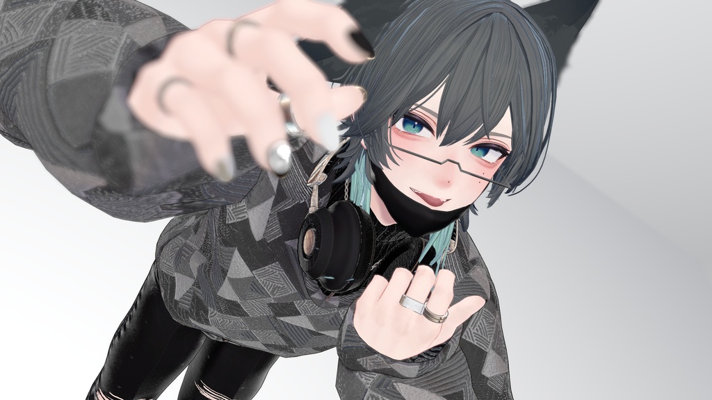 【19アバター対応】-NoirKnit- ノワールニット