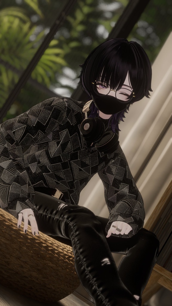 【19アバター対応】-NoirKnit- ノワールニット