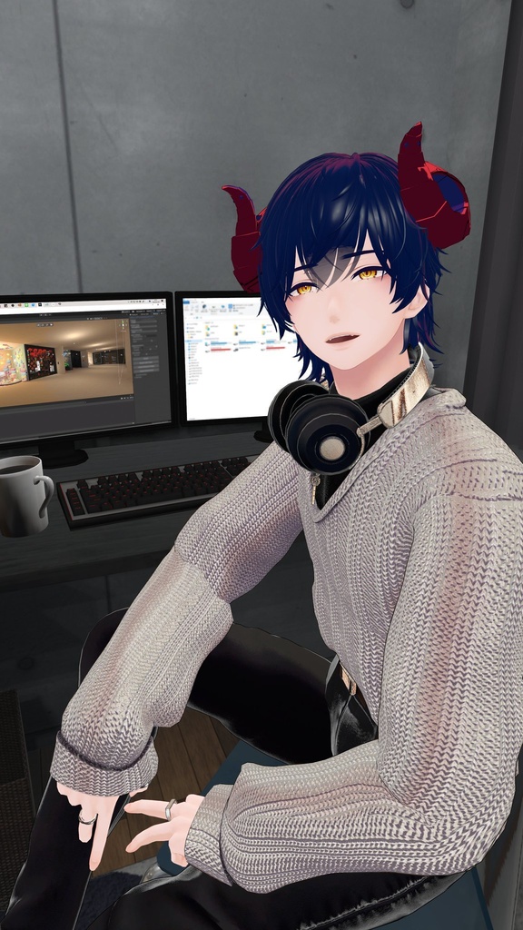 【19アバター対応】-NoirKnit- ノワールニット