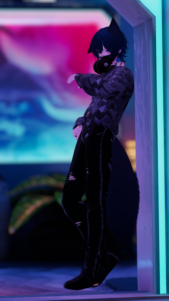 【19アバター対応】-NoirKnit- ノワールニット