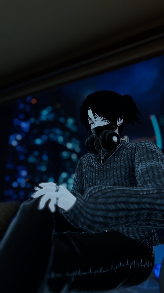 【19アバター対応】-NoirKnit- ノワールニット