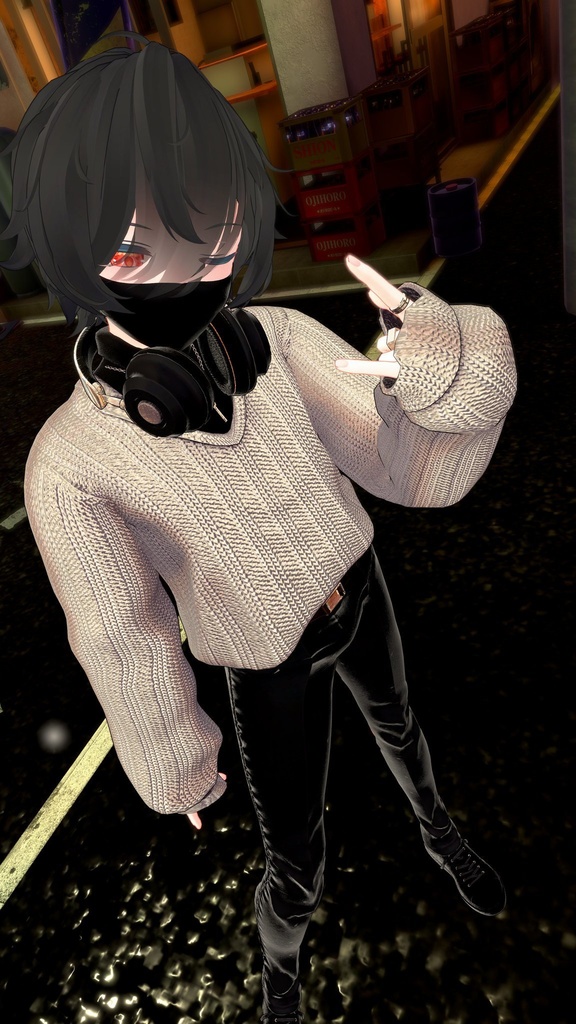 【19アバター対応】-NoirKnit- ノワールニット