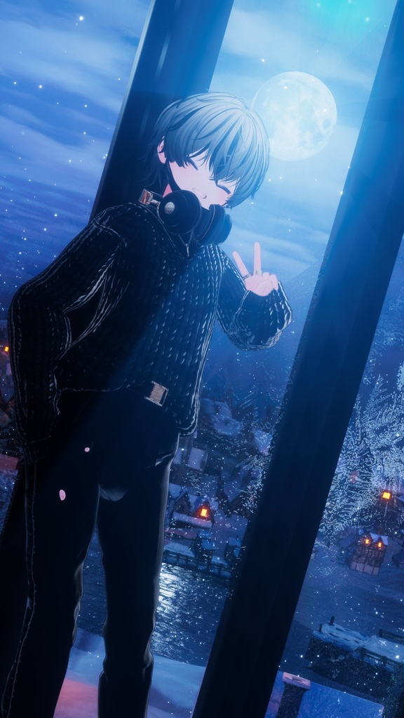 【19アバター対応】-NoirKnit- ノワールニット