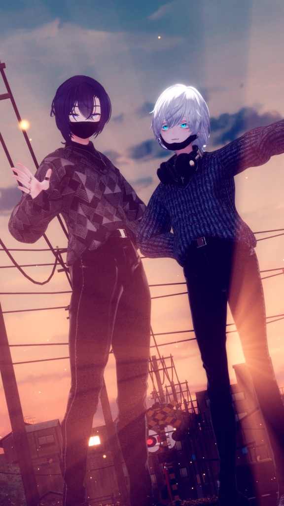 【19アバター対応】-NoirKnit- ノワールニット