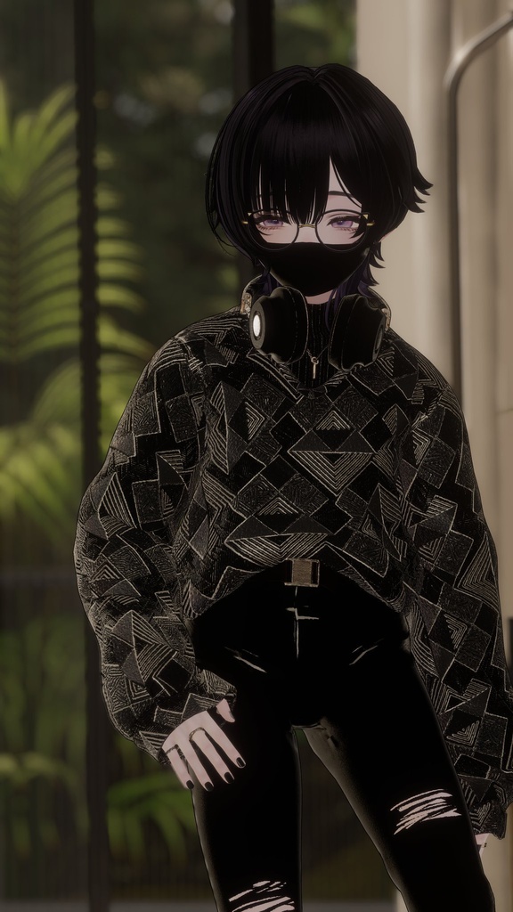 【19アバター対応】-NoirKnit- ノワールニット