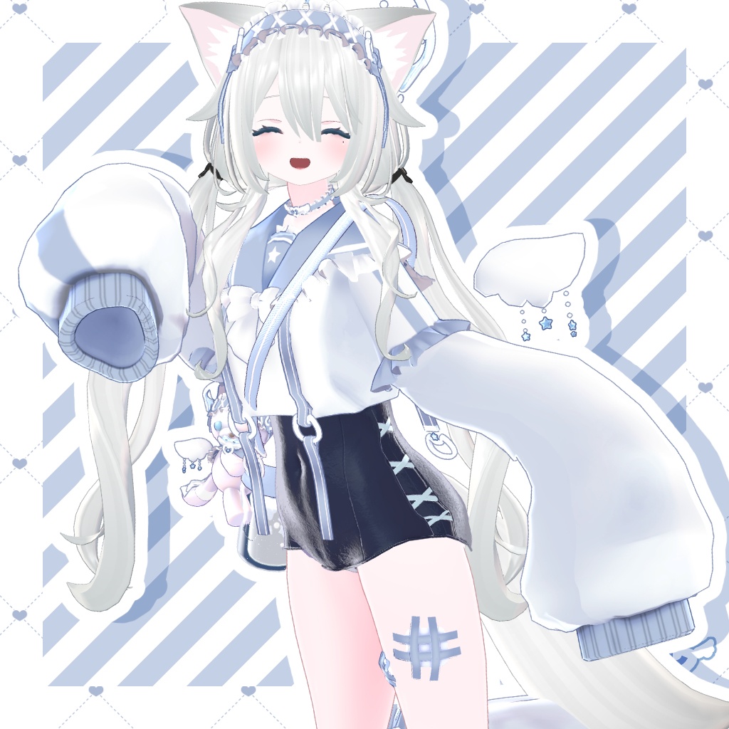 【30アバター対応】すくみずてんし【 #VRChat 】