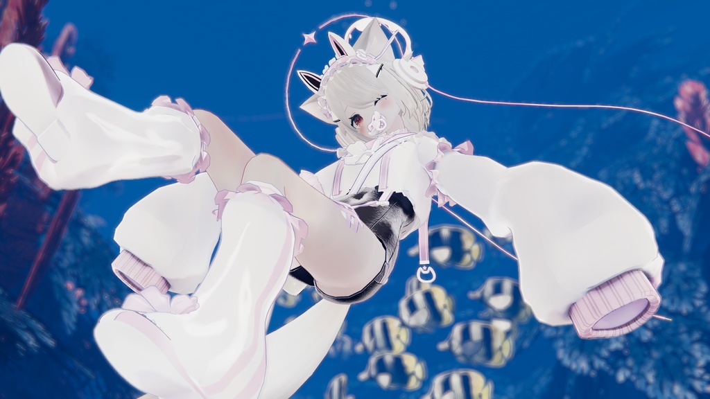 【30アバター対応】すくみずてんし【 #VRChat 】