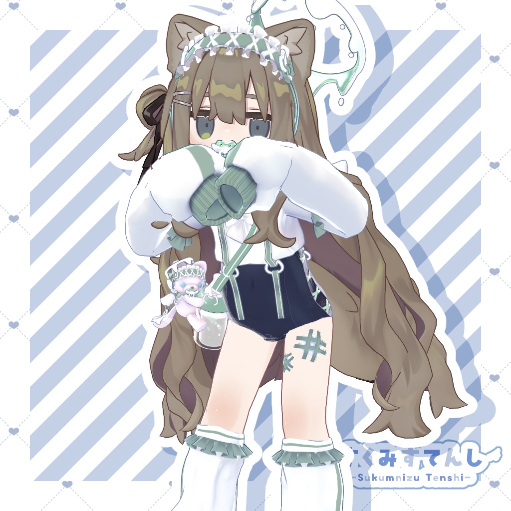 【30アバター対応】すくみずてんし【 #VRChat 】