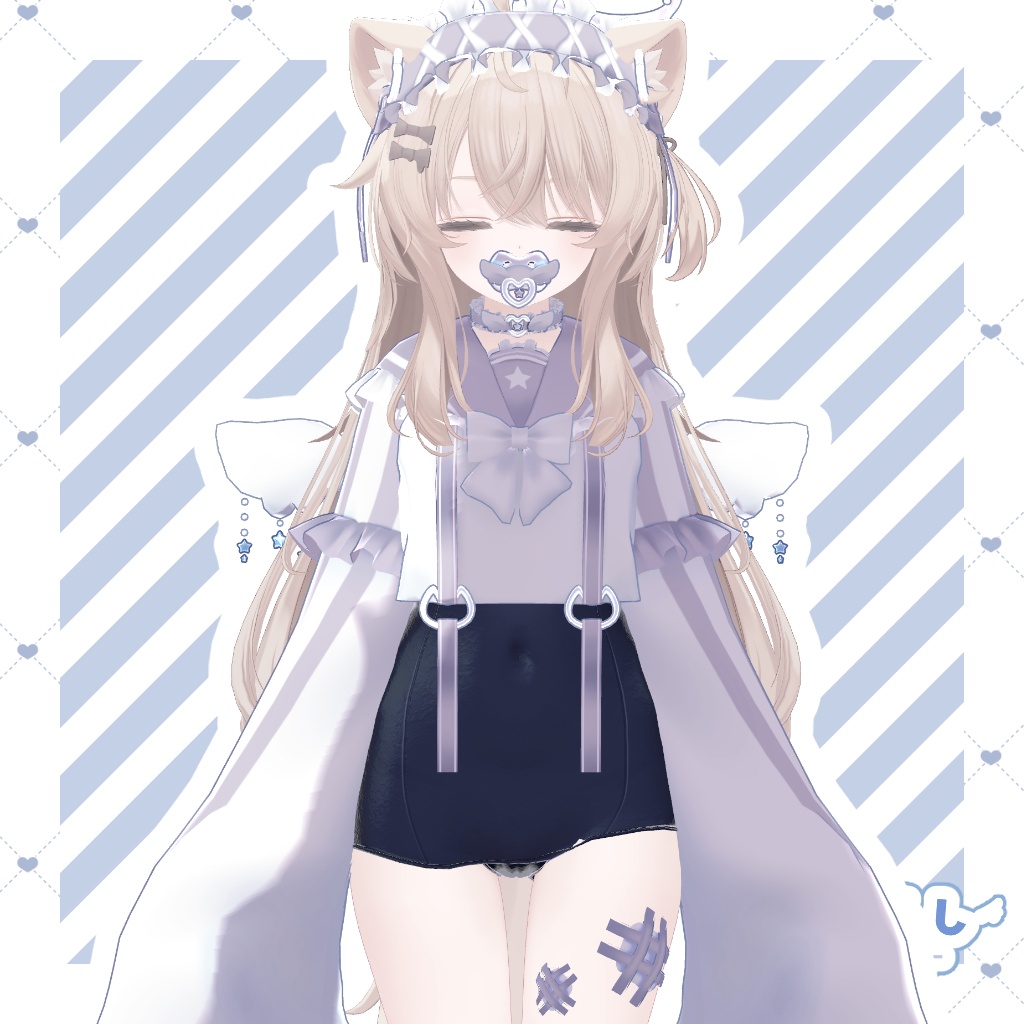 【30アバター対応】すくみずてんし【 #VRChat 】