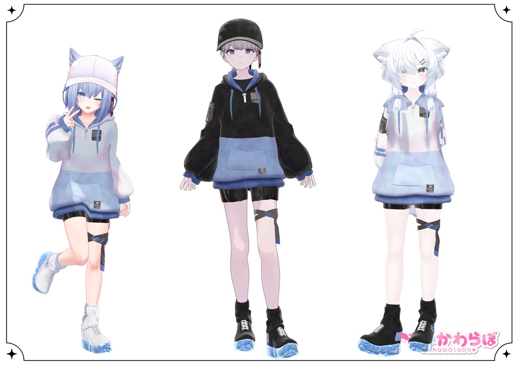 【46アバター対応】ZEROPOINT【 #VRChat 】