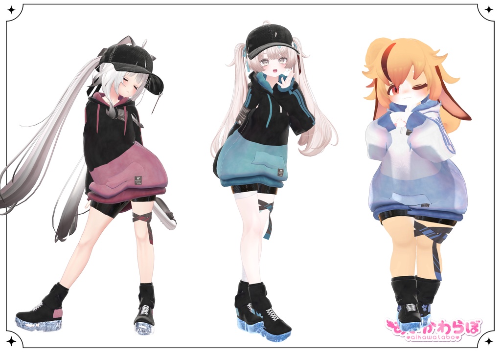 【46アバター対応】ZEROPOINT【 #VRChat 】