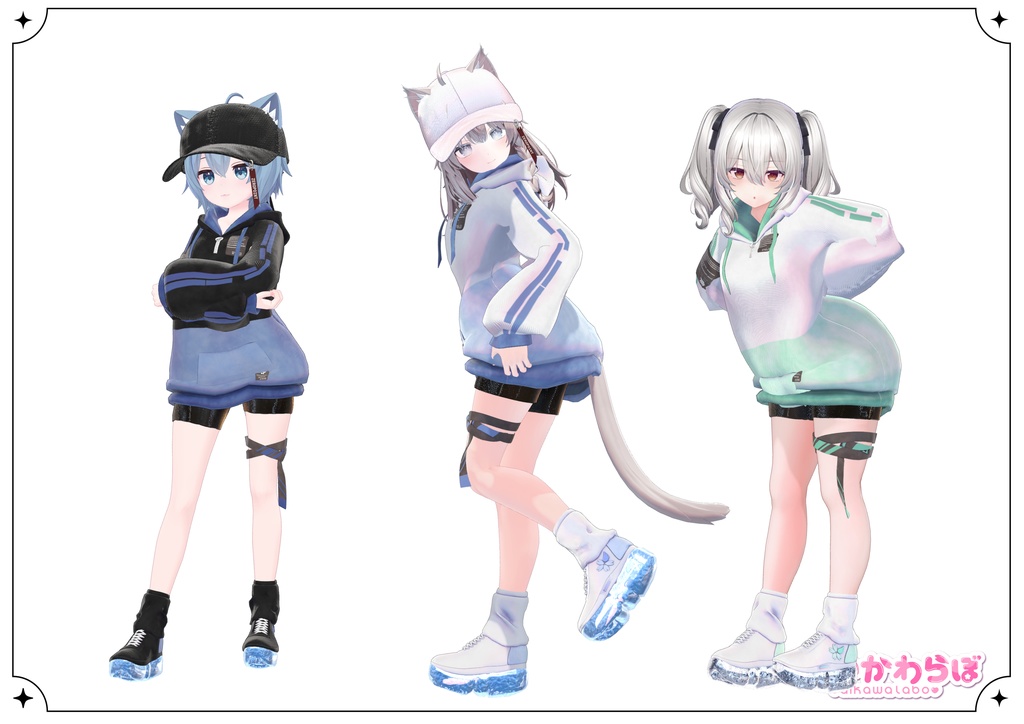 【46アバター対応】ZEROPOINT【 #VRChat 】