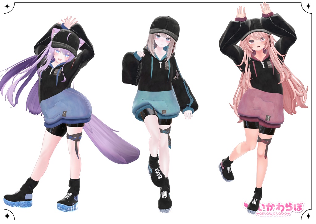 【46アバター対応】ZEROPOINT【 #VRChat 】