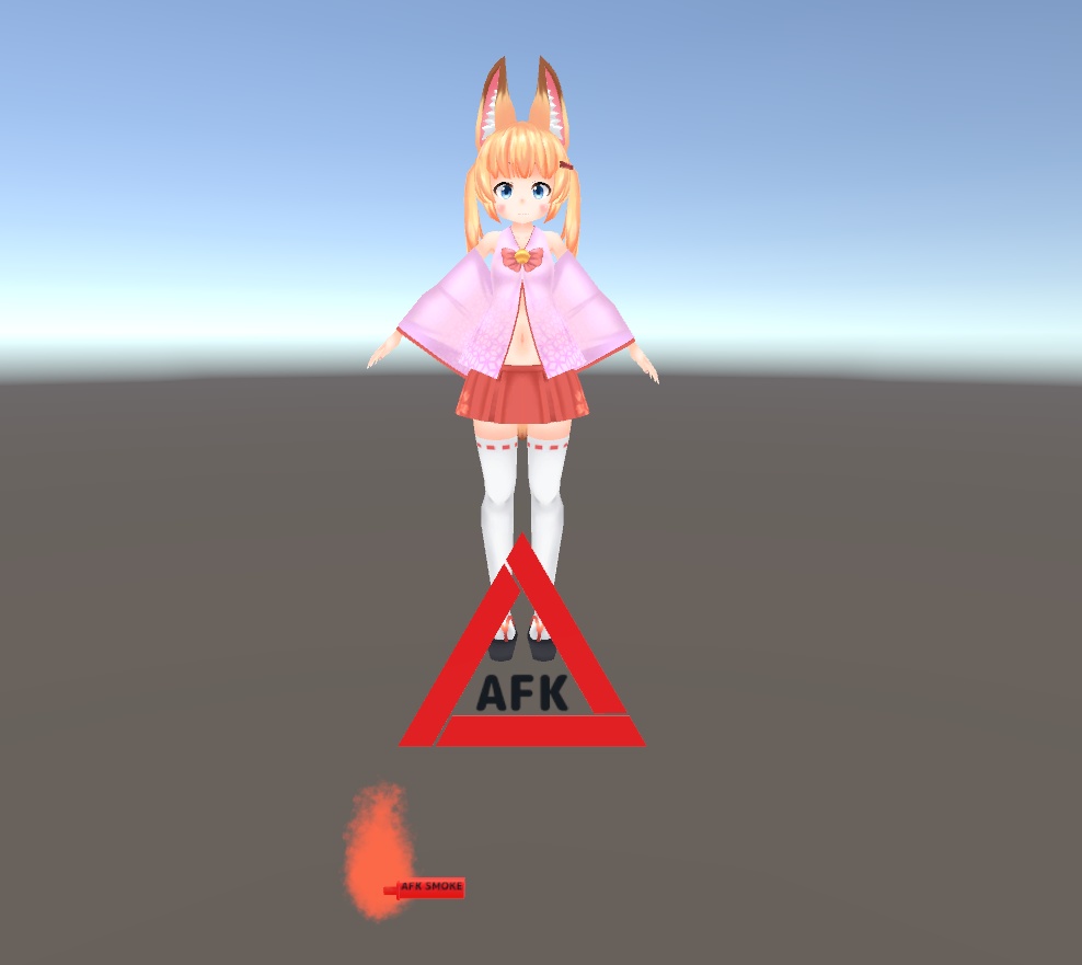 AFK Smoke&Triangle display board