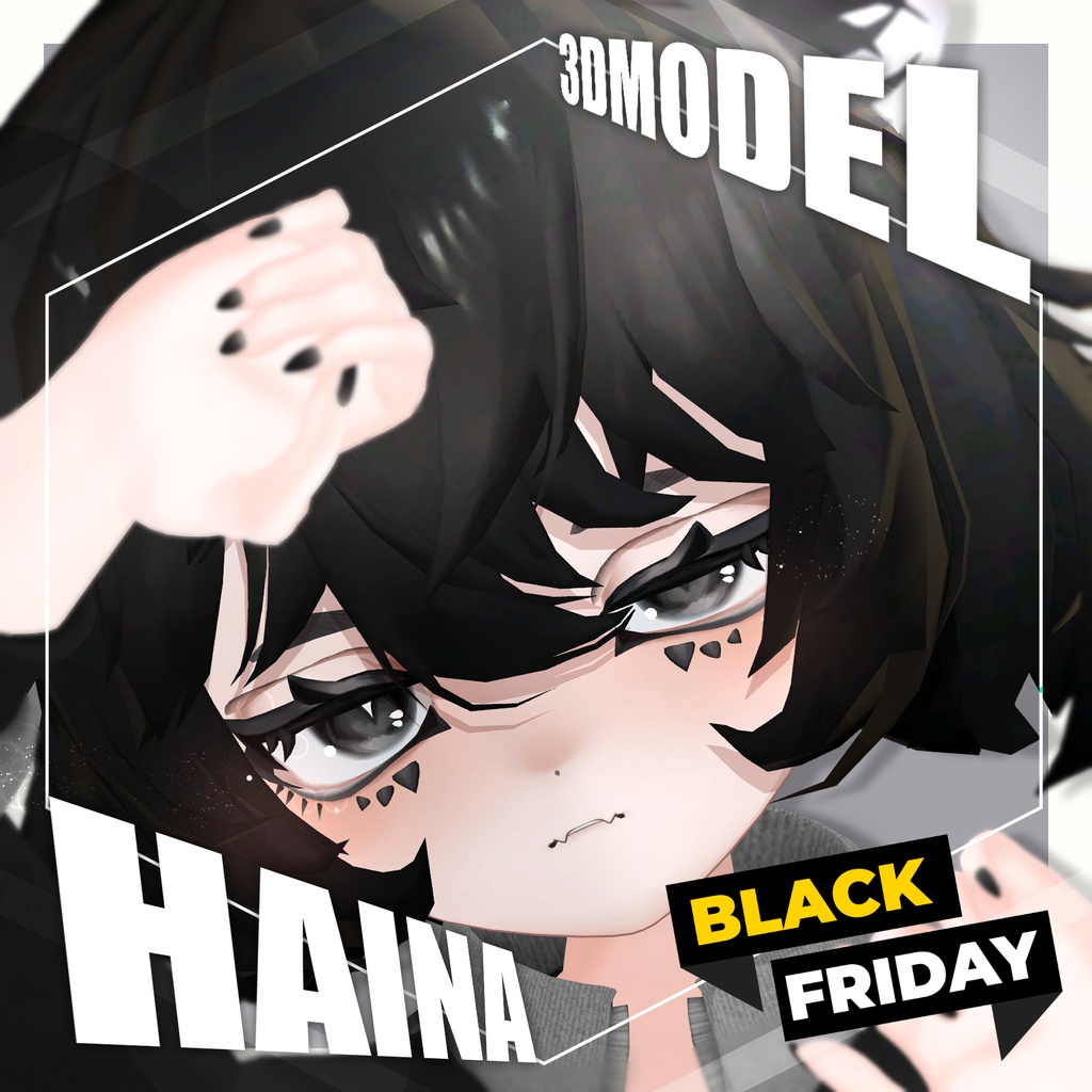 オリジナル３Dモデル【ハイナ】★Black Friday Sale★