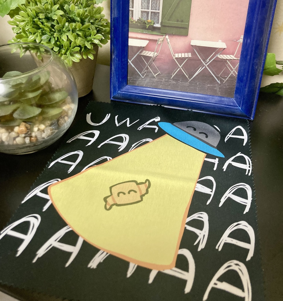 【メガネ拭き】キャトられクロワッサン