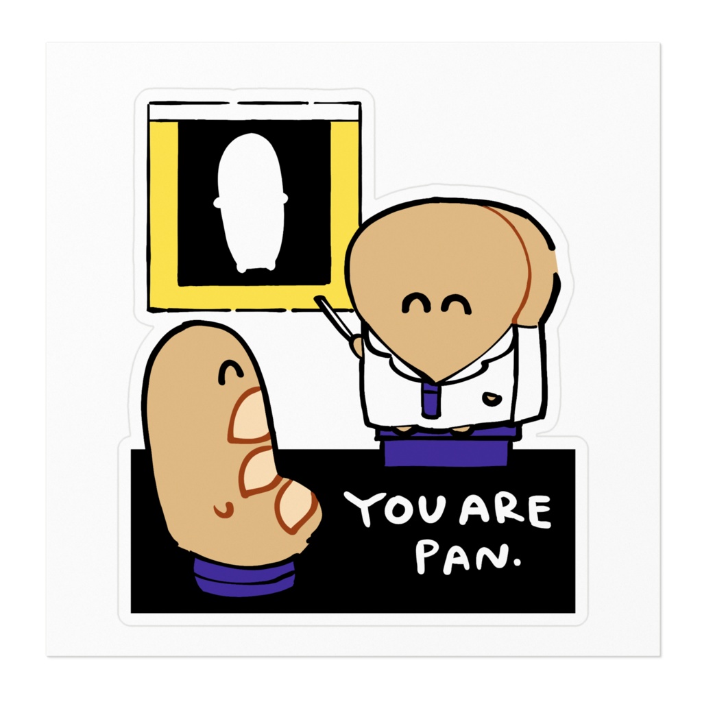 【ステッカー】YOUAREPAN