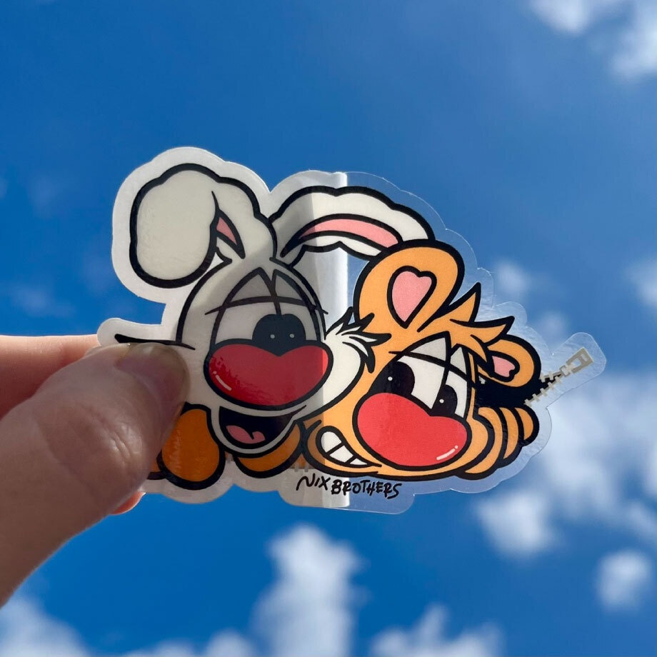 ZIPPER STICKER