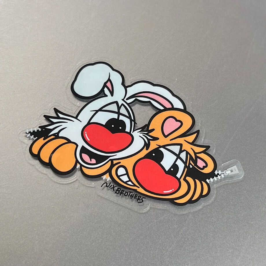 ZIPPER STICKER