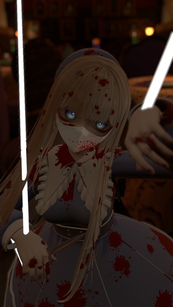 いい感じにおしゃれになるマスク【複数アバター対応/MA対応】