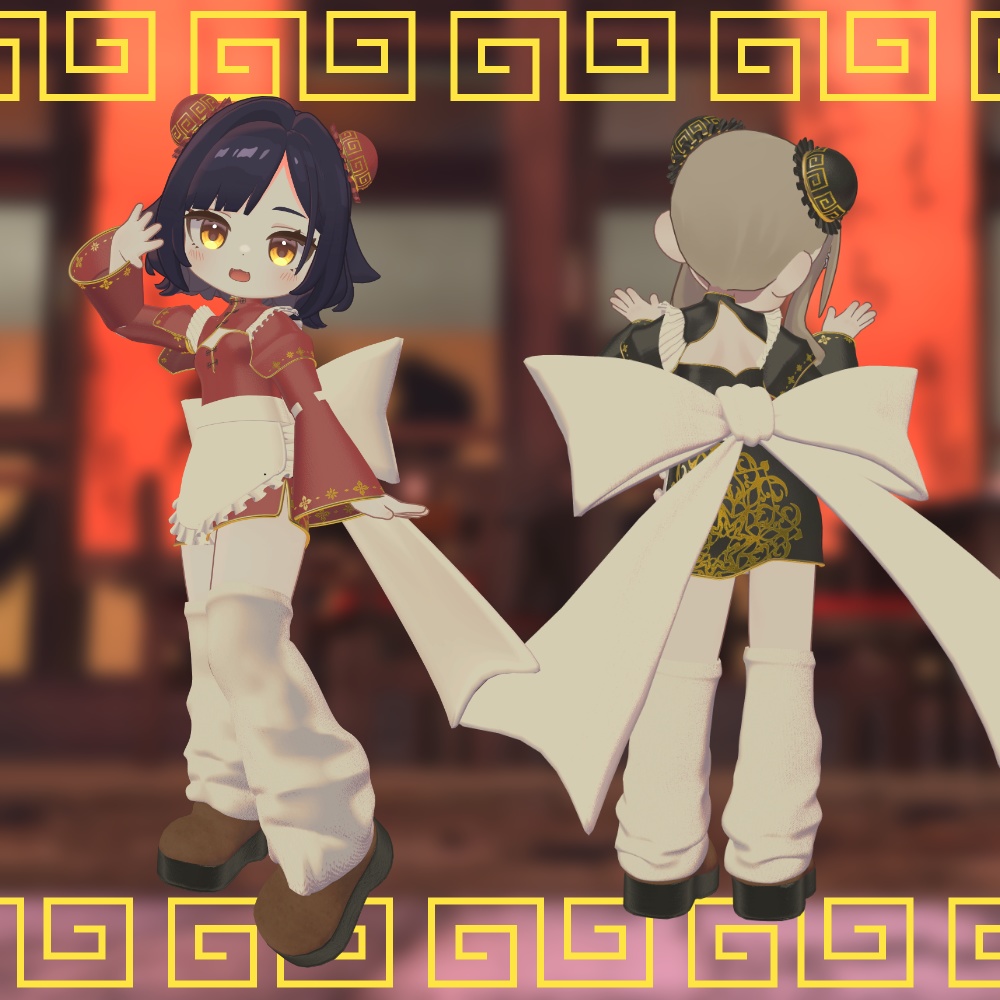 チャイナメイド【まめふれんず・えも研素体・ネメシス】