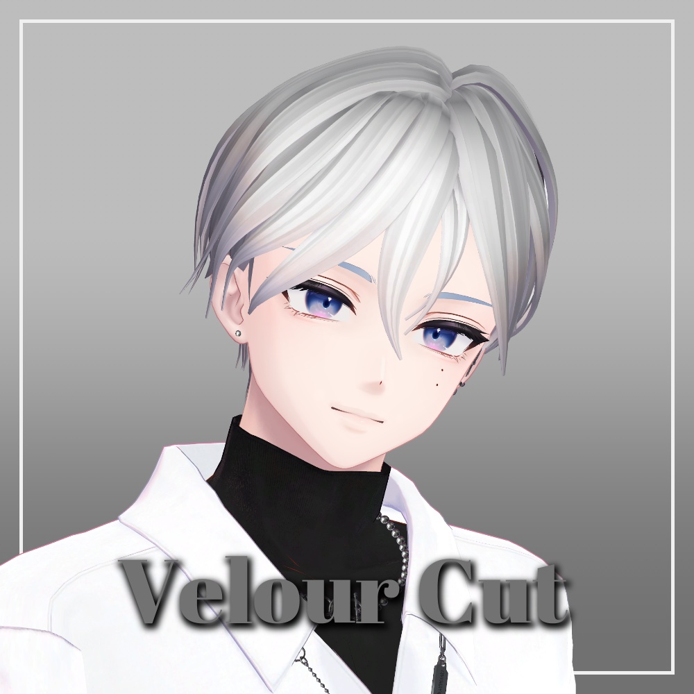 Velour Cut【VRC想定 髪型/hair】