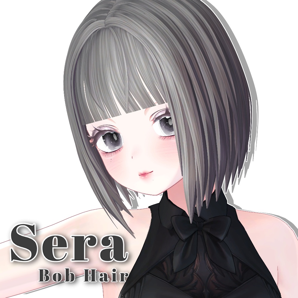 ✨Sale✨【12 avatars】Sera Bob Hair【VRC Hair】
