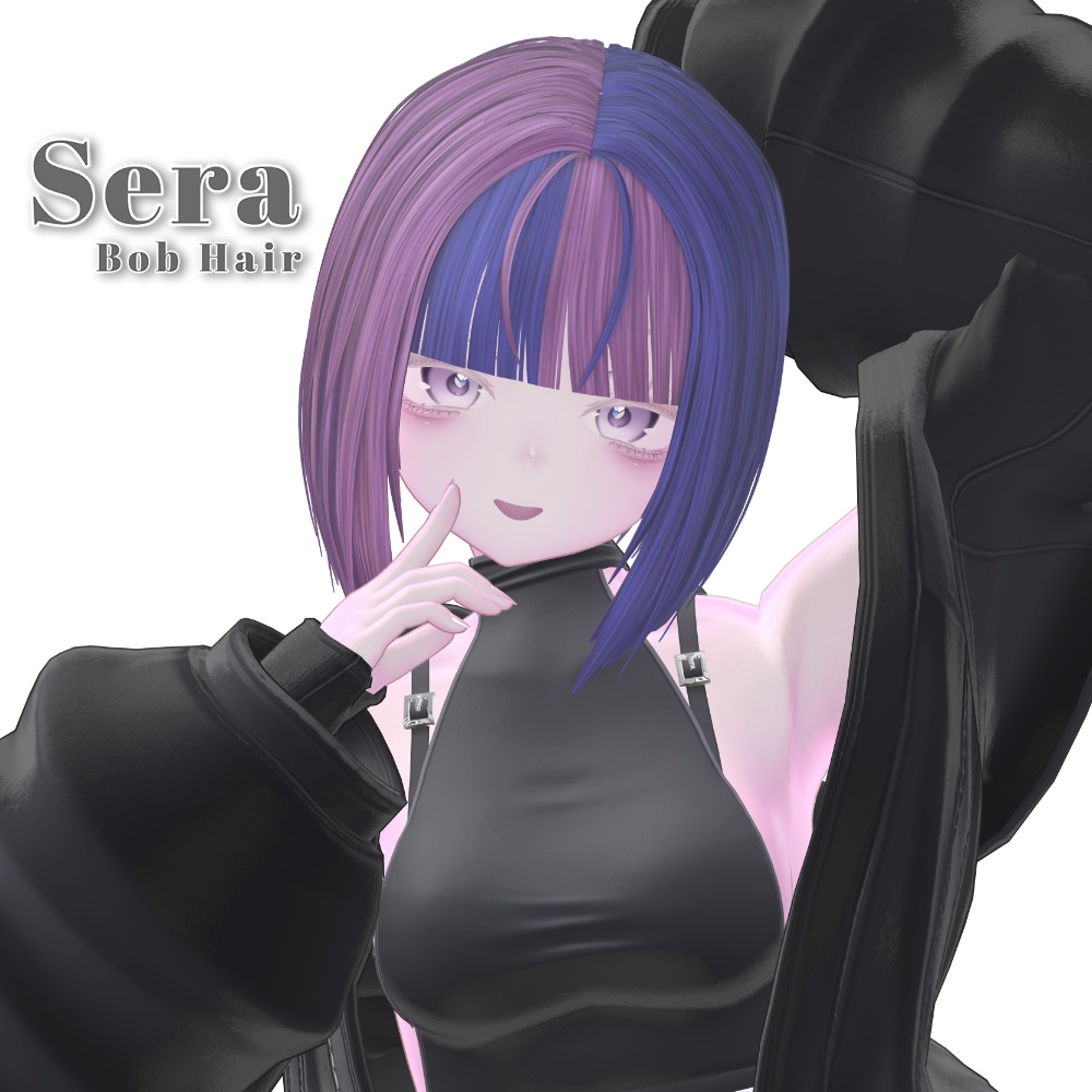 ✨Sale✨【12 avatars】Sera Bob Hair【VRC Hair】