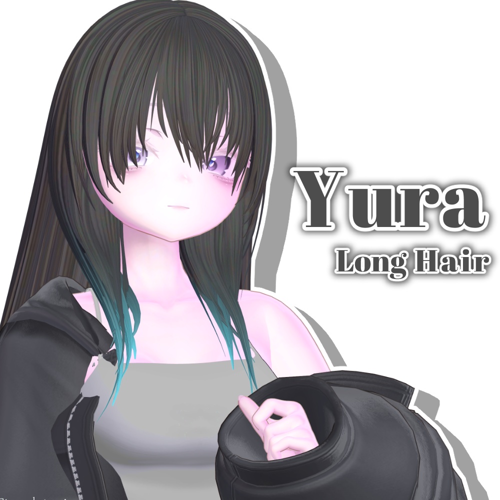 ✨Sale✨【11 avatars】Yura Long Hair【VRC Hair】