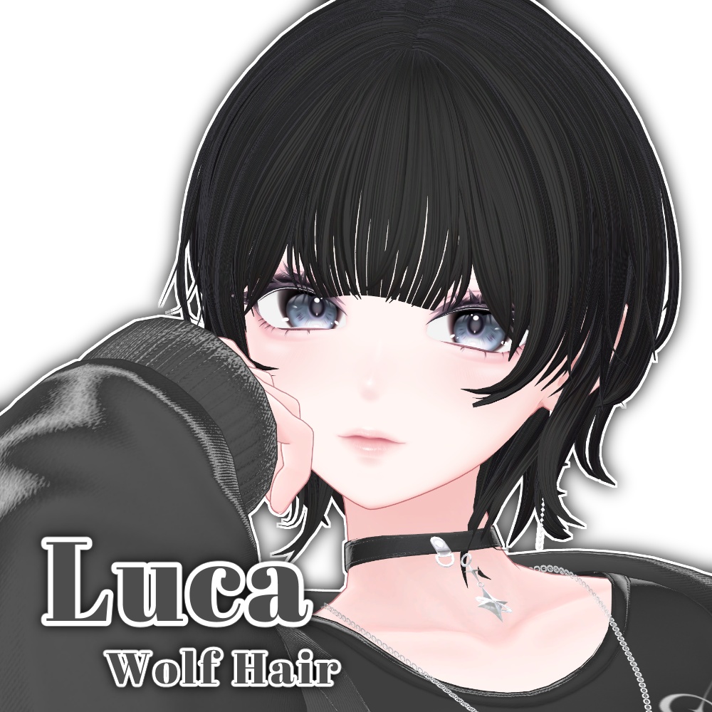 ✨Sale✨Misaki Hair set【VRC Hair】