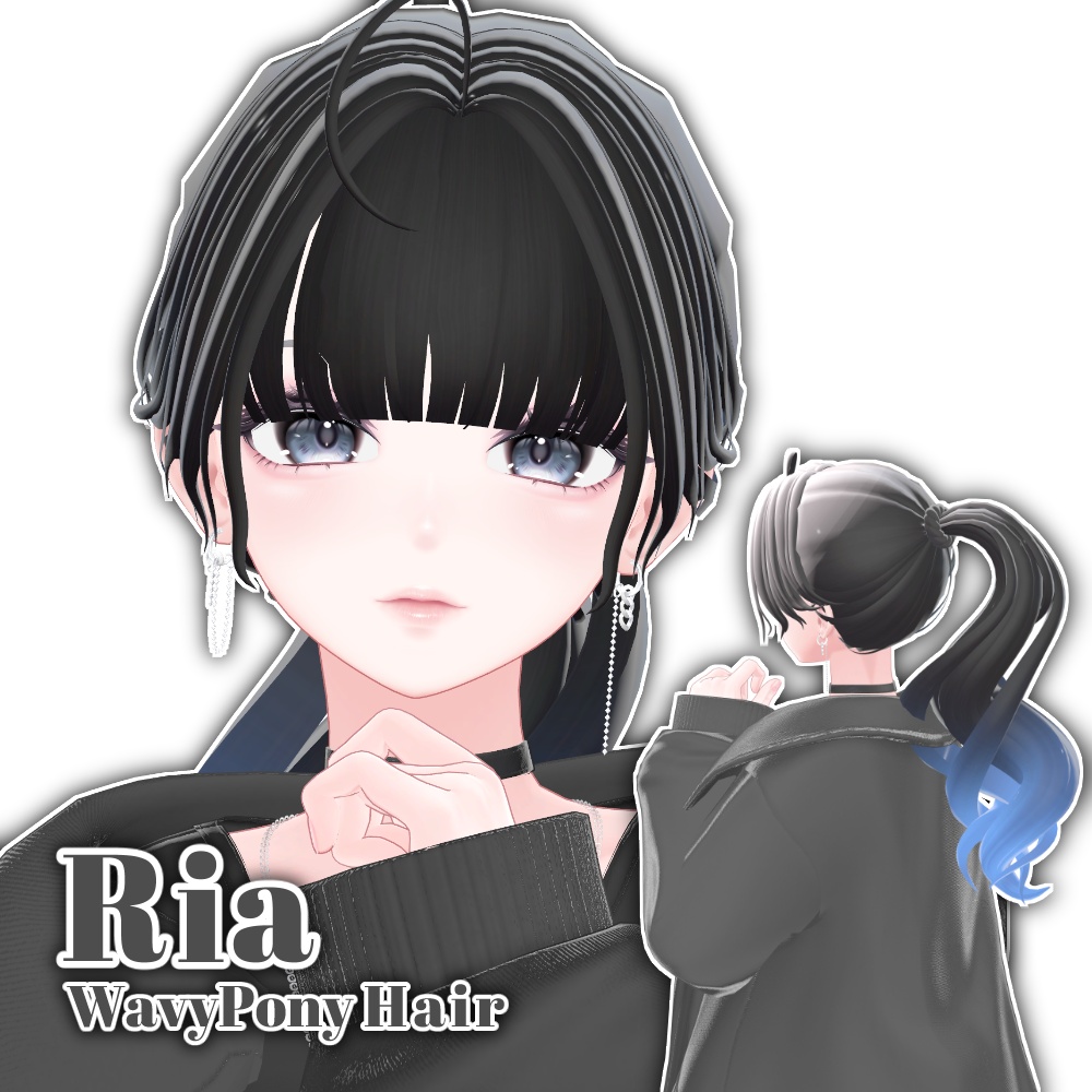 ✨Sale✨Misaki Hair set【VRC Hair】