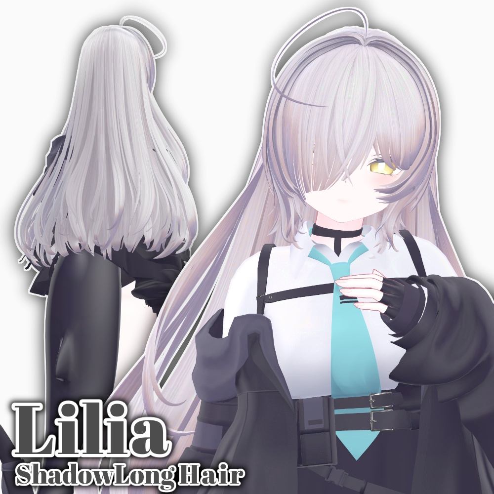 ✨Sale✨【12 avatars】Lilia ShadowLong Hair【VRC Hair】