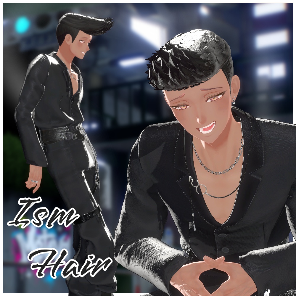 ✨Sale🍾【5 avatars】Ism Hair【VRC Hair】