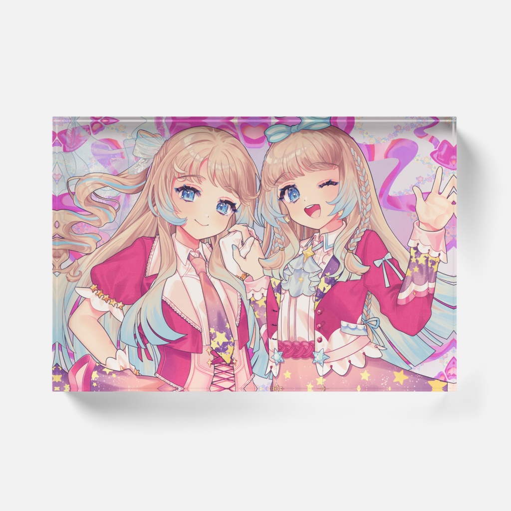 星暈オリハ 1周年 アクリルブロック