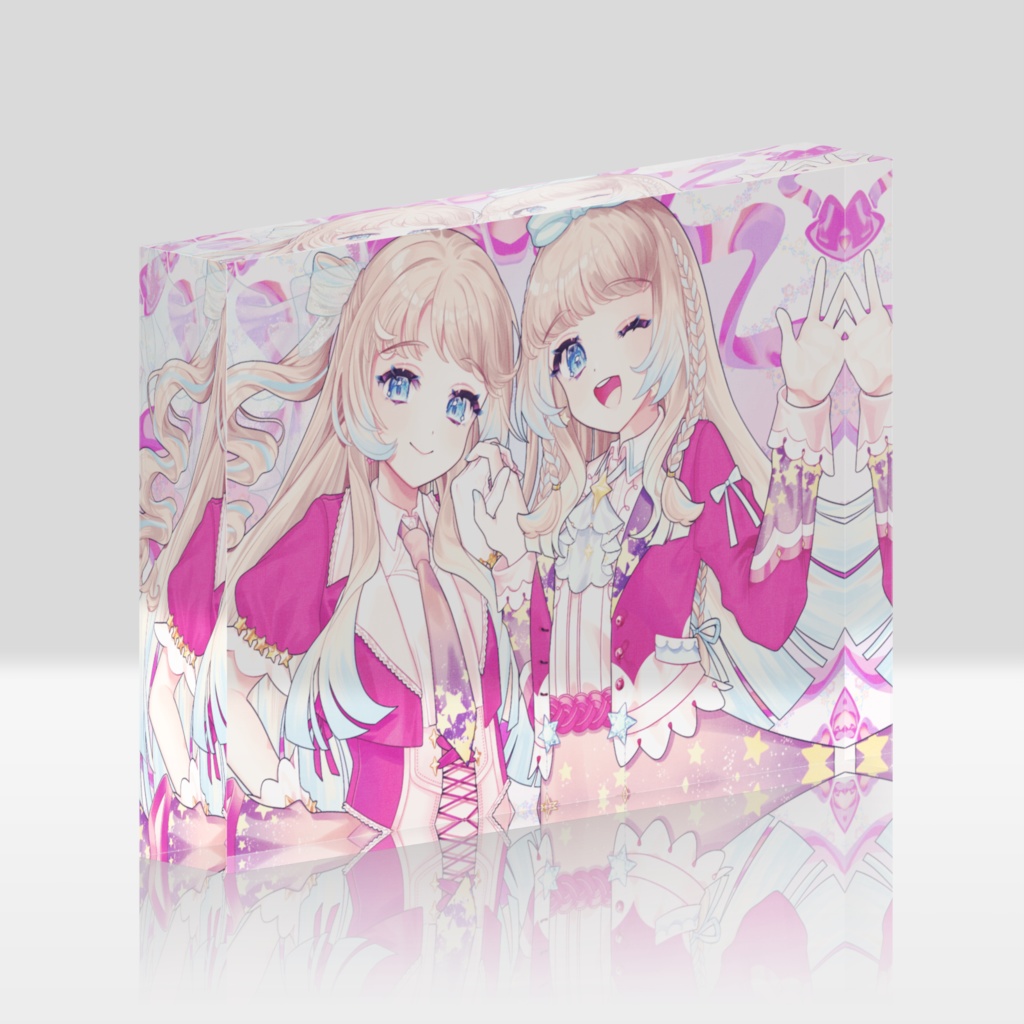 星暈オリハ 1周年 アクリルブロック