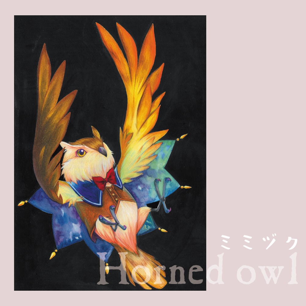 どうぶつ色鉛筆ポスカ