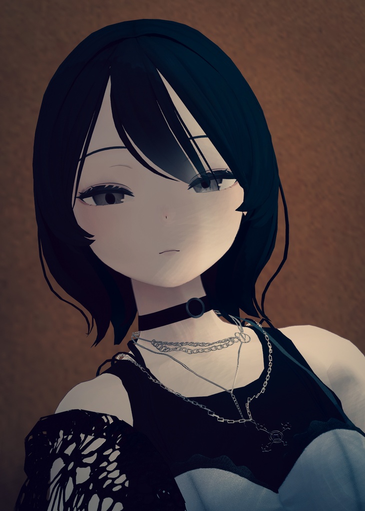 【無料/FREE】【山羊のメア -Goat Mea-専用】白抜きまつげテクスチャ+おまけ付き