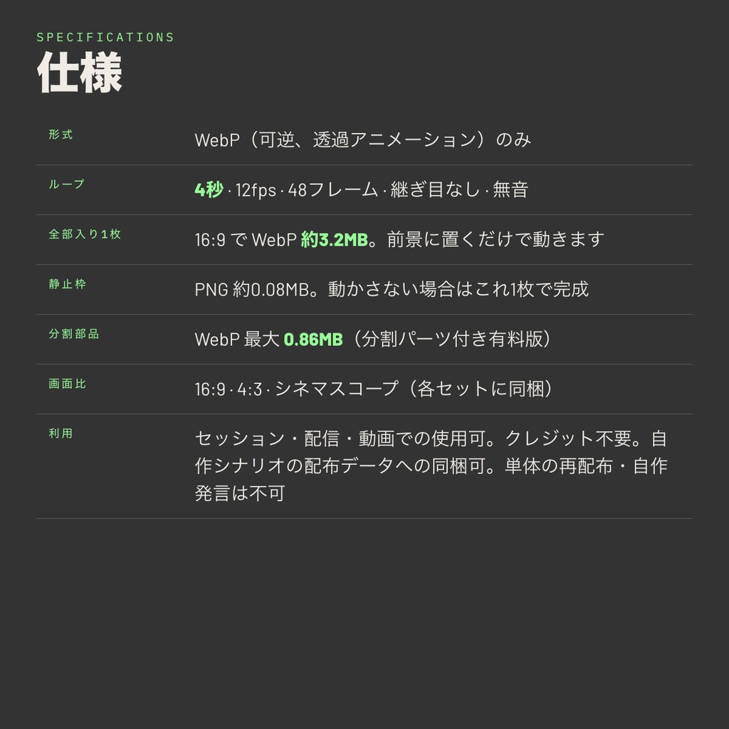 【無料版有】SF HUD KIT 2|ココフォリア用 動くSF風スペクトラムHUD素材