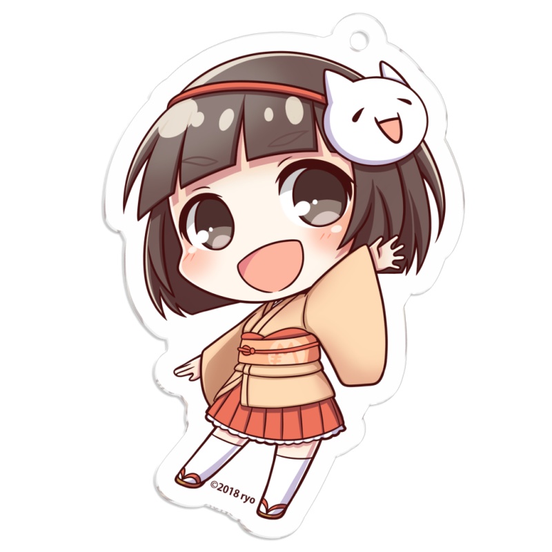 【アクリルキーホルダー】モナコインちゃん【A】