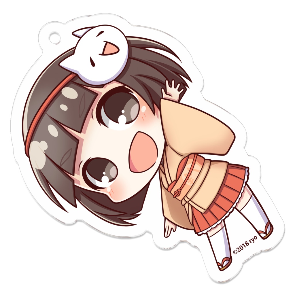 【アクリルキーホルダー】モナコインちゃん【A】