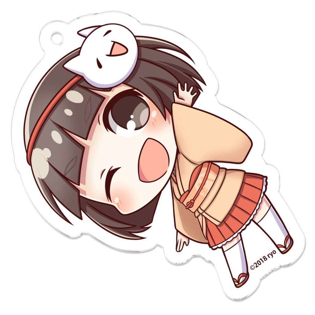 【アクリルキーホルダー】モナコインちゃん【B】