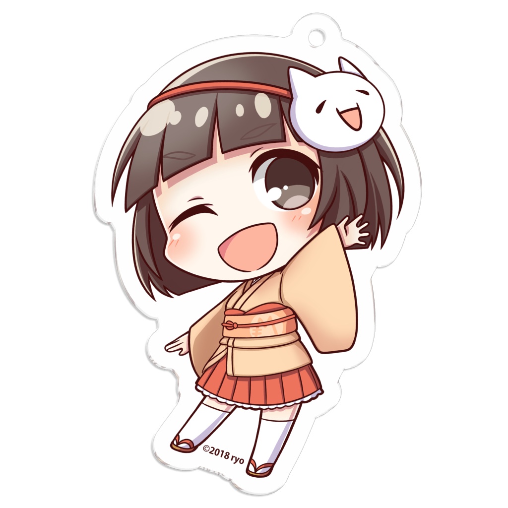 【アクリルキーホルダー】モナコインちゃん【B】