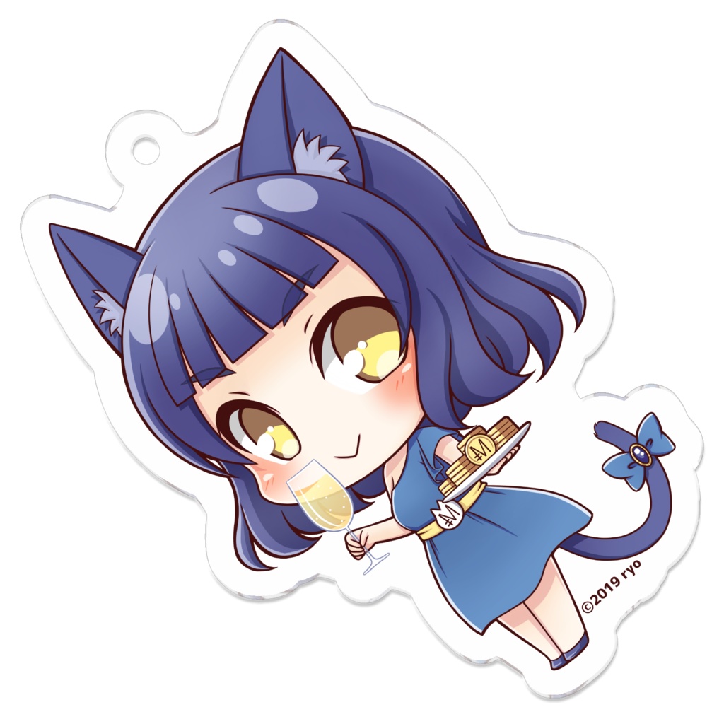 【アクリルキーホルダー】モナパちゃん