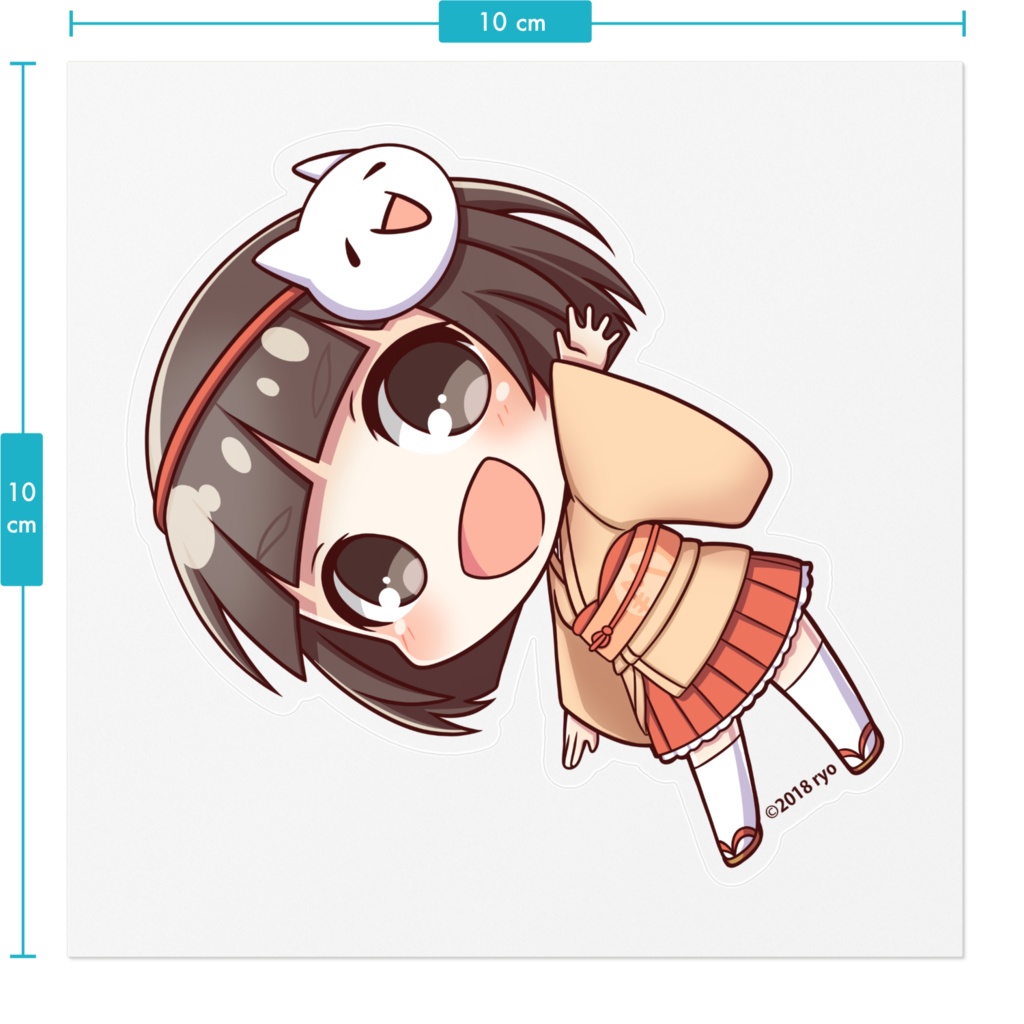 【ステッカー】モナコインちゃん